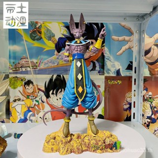 K KSBV โมเดลฟิกเกอร์ รูปปั้น God of Destruction Bibi Ruth Dragon Ball GK Ves Son Goku Vegeta ของขวัญวันเกิด