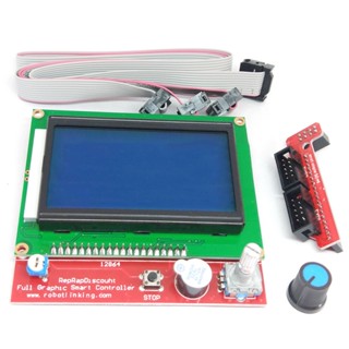  Ramps1.4 แผงควบคุม LCD 12864 สําหรับเครื่องพิมพ์ 3D