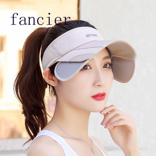 Fancier หมวกกอล์ฟ ป้องกันรังสียูวี ปรับขนาดได้ แฟชั่นฤดูร้อน