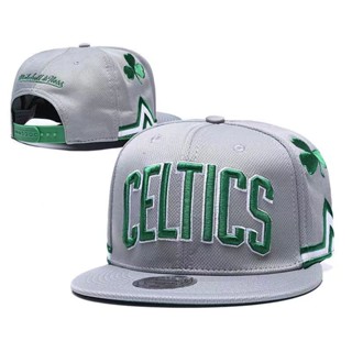 Boston Celtics หมวกกันแดดแฟชั่น สไตล์ฮิปฮอป สตรีท สําหรับผู้ชาย 1MTI