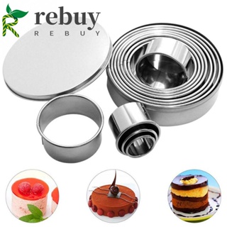 REBUY Stainless Steel Metal Kitchen Chocolate Stencils Bakeware Cake Mold