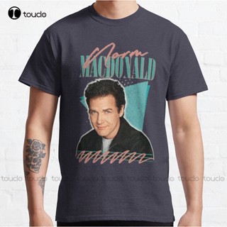 เสื้อยืด พิมพ์ลายดิจิตอล Norm Macdonald สไตล์คลาสสิก เลือกลายได้ ขนาดใหญ่ สําหรับผู้ชาย และผู้หญิง