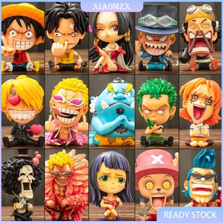 ตุ๊กตาฟิกเกอร์ One Piece Luffy Zoro Sanji ขนาดเล็ก 8-10 ซม. ของเล่นสําหรับเด็ก