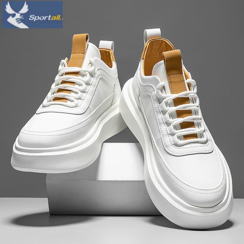 Zile รองเท้ากีฬา รองเท้าผ้าใบลําลอง ระบายอากาศ สีขาว เข้ากับทุกการแต่งกาย สําหรับผู้ชาย