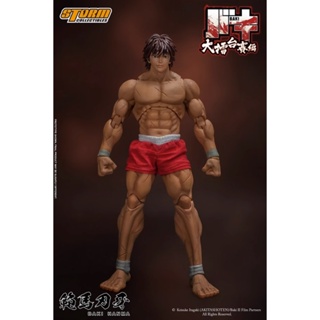 พร้อมส่ง ของแท้ โมเดลฟิกเกอร์การ์ตูน BAKI Series BAKI HANMA KIBK01 1/12 ขยับได้