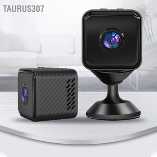  Taurus307 กล้องรักษาความปลอดภัยขนาดเล็ก 1080P มุมกว้างอินฟราเรด Night Vision การตรวจจับการเคลื่อนไหวกล้องในร่มไร้สายสำหรับครอบครัวในบ้าน