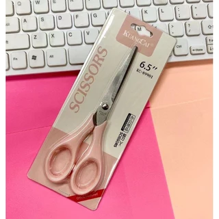S0410 กรรไกรพาสเทล Kuangcai 6.5นิ้ว กรรไกร ตัดกระดาษ Stainless Steel กรรไกรอเนกประสงค์