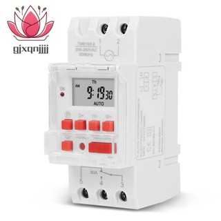 Sinotimer TM919B สวิตช์ตั้งเวลาดิจิทัล ตั้งโปรแกรมได้ 220V 30A สําหรับไฟ พัดลม