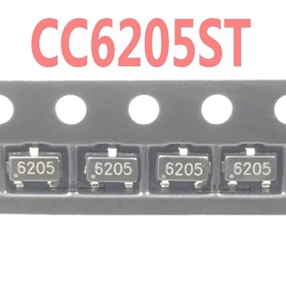 Cc6205st สวิตช์เซนเซอร์ 6205 SOT-23 แพทช์บรรจุภัณฑ์ : TSOT-23-3 Screen Print 6205