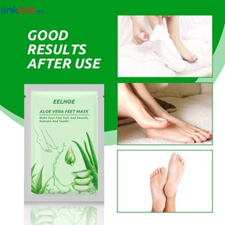 ขาฟุตมาสก์ขัดผิวถุงเท้าสำหรับเล็บเท้า Anti Crack Dead Skin Remover Exfoliating 1pcs Foot Mask Eelhoe Aloe Foot Mask Peeling