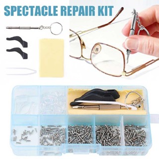 New 1 set Spectacle Repair Nose Tab Sunglasses Eyeglass Screw Screwdriver Kit