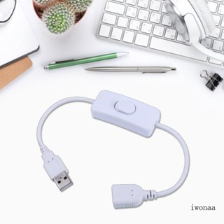 Iwo อะแดปเตอร์สายชาร์จพาวเวอร์ซัพพลาย USB ตัวผู้ ตัวเมีย 30 ซม. 11 8 นิ้ว