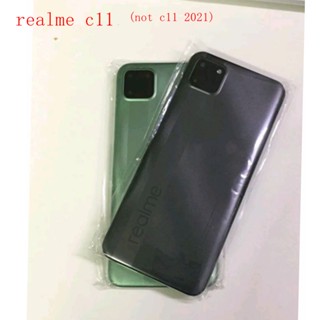 ฝาครอบแบตเตอรี่ ด้านหลัง สําหรับ Realme C11 2020