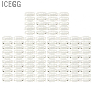 Icegg 100pcs 9  Clips U Shape Snap For Hair Extensions Multipurpose 32mm