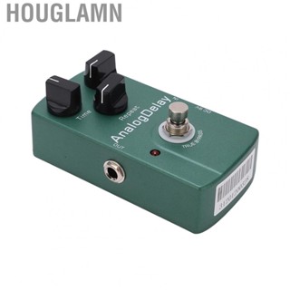 Houglamn Analog Delay Effect Pedal  Metal Electric Guitar Pedals True Bypass Excellent Tones for Guitars