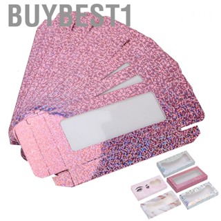 Buybest1 Empty Eyelash Case   Storage Eye Lashes Grafting Box Organizer for Women Girls 10pcs