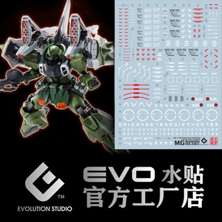 Evo MG blaze zaku phantom / warrior PB รูปลอกสไลด์น้ํา