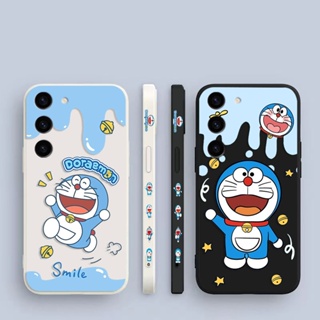 เคสโทรศัพท์มือถือ ซิลิโคน ลายการ์ตูนโดราเอมอน แมวสีฟ้า สําหรับ Samsung Galaxy S23 S22 S21 S20 FE Ultra Plus S10 S10E S9 S8 Lite Plus 5G