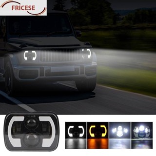 ไฟหน้ารถยนต์ LED DRL 5x7 7x6 สําหรับ Jeep Chevy Express Astro