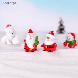 [RiseLarge] ตุ๊กตาซานตาคลอส สโนว์แมน ขนาดเล็ก สําหรับตกแต่งสวน DIY