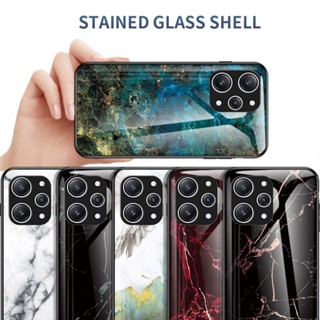 เคสโทรศัพท์มือถือกระจกนิรภัย TPU แบบนิ่ม ป้องกันรอยขีดข่วน สําหรับ Xiaomi Redmi 12 4G hp Xiomi Redme 12 12C 2023
