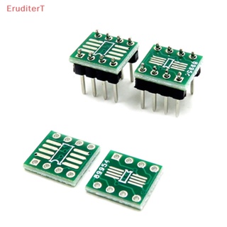 [EruditerT] ใหม่ อะแดปเตอร์ SOP8 SO8 SOIC8 TSSOP8 เป็น DIP8 เป็น DIP + Pin Header [ใหม่] 10 ชิ้น