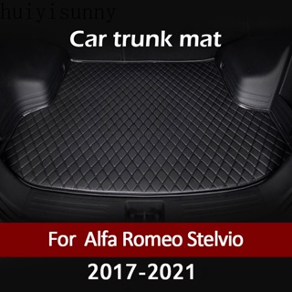 Hys พรมปูพื้นภายในรถยนต์ อุปกรณ์เสริม สําหรับ Alfa Romeo Stelvio 2017 2018 2019 2020 2021