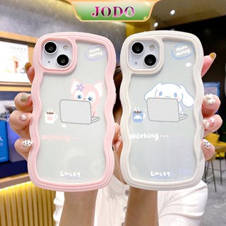 เคสโทรศัพท์มือถือ ซิลิโคนนิ่ม TPU กันฝุ่น กันกระแทก ลาย Cinnamoroll Work สําหรับ iPhone 14 13 12 11 Pro Promax 6 6S 7 8 Plus X XR XSMax SE