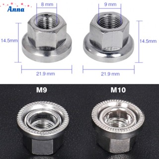 【Anna】Axle Track Nuts Bicycle Bike Cycle Stainless Steel Tool Wheel 2Pcs Hot Sale