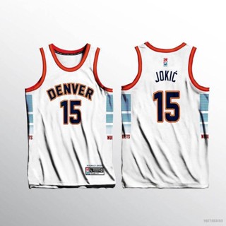 Si เสื้อกีฬาบาสเก็ตบอล ขนาดใหญ่ ลาย Jokic Jersey Full Sublimation 22 23 สําหรับผู้ชาย และผู้หญิง