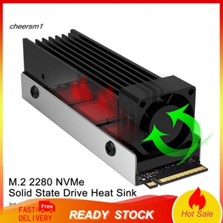 Cheerp หม้อน้ําฮาร์ดดิสก์ ABS M.2 2280 NVMe ควบคุมอุณหภูมิ สําหรับเดสก์ท็อป