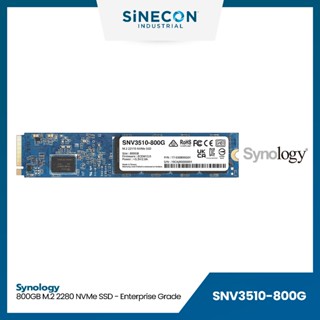 Synology M.2 22110 NVMe SSD รุ่น SNV3510-800G | 800GB M.2 22110 NVMe SSD - Enterprise Grade