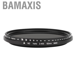 Bamaxis Junestar 62MM Neutral Density Lens ND Filter for Canon/Nikon/Sony/Fujifilm