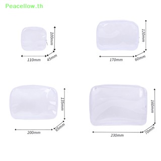 Peacellow กระเป๋าเครื่องสําอาง PVC แบบใส 1 ชิ้น สําหรับผู้หญิง TH