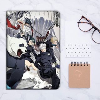 เคส ลาย Gojo Satoru พร้อมช่องใส่ปากกา สําหรับ iPad air 1 2 3 4 5 mini 6 iPad 2017 2018 gen7 8 9 10.2 11 นิ้ว