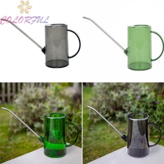 【COLORFUL】Watering Can Steel Long Spout Watering 1pcs 35oz/1L ABS + Steel House Plant