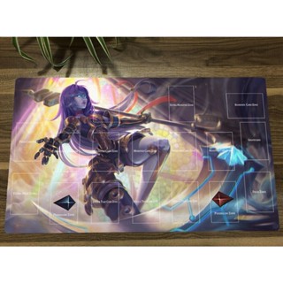 Yugioh Playmat Galatea, the Orcust Automaton TCG CCG แผ่นรองเมาส์ สําหรับเล่นเกม