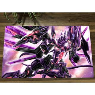 อะนิเมะ Yu-Gi-Oh! Playmat N0.107: แผ่นรองเมาส์ ลายตากาแล็กซี่ Tachyon Dragon TCG CCG สําหรับเล่นเกม