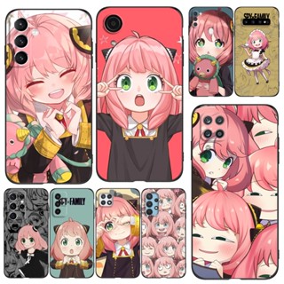 เคสโทรศัพท์ซิลิโคน tpu แบบนิ่ม ลาย Spy×Family Pink Anya สําหรับ Samsung Galaxy A22 4G 5G A22S A42 5G A12 A10