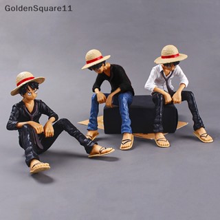 Goldensquare โมเดลฟิกเกอร์ Pvc อนิเมะ One Piece Luffy Monkey D Luffy Sabo Ace คลาสสิก สําหรับตกแต่งเค้ก รถยนต์