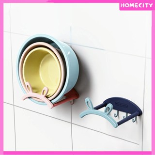 [พร้อม] Rabbit Washbasin Rack Telescopic Washbasin Rack Bathroom No Punching Storage Artifact