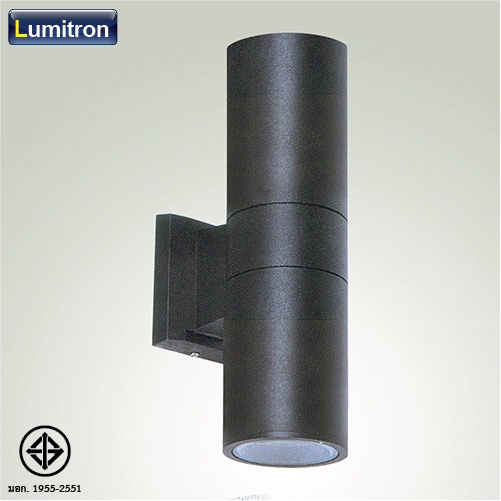 โคมไฟติดผนัง#LMWL-64 ก 14.5 ส 40ซม. สีดำ LED E27 โคมเปล่า