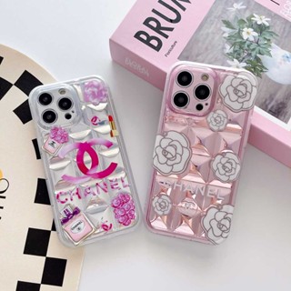 เคสโทรศัพท์มือถือ ลายแบรนด์น้ําแข็ง หรูหรา สําหรับ Apple iPhone 11 12 13 14 Pro Max