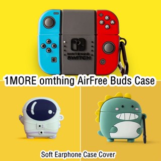 【พร้อมส่ง】เคสหูฟัง แบบนิ่ม ลายการ์ตูน สําหรับ 1More Omthing AirFree Buds 1More Omthing AirFree EO009