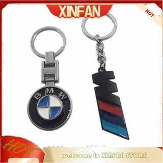 Xinfan 1 X โลหะ /// ม. ประสิทธิภาพ โลโก้ BMW อัตโนมัติ รถ ตกแต่ง พวงกุญแจ ของขวัญ