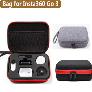 กระเป๋าเคส EVA แบบพกพา กันกระแทก สําหรับ Insta360 Go3 Insta360 Go3