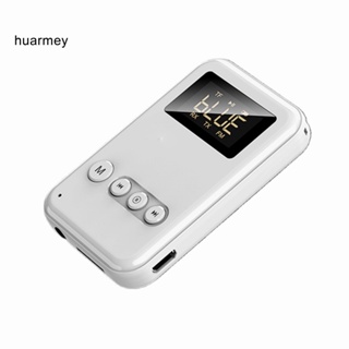 Huarmey อะแดปเตอร์รับส่งสัญญาณบลูทูธไร้สาย 5.0 พร้อมแจ็คเสียง 3.5 มม.