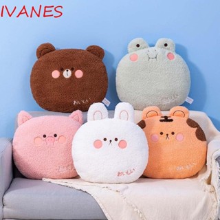 IVANES ตุ๊กตากบ หมี สัตว์เลี้ยง กบ น่ารัก ผ้ากํามะหยี่ขนนิ่ม นิ่ม สําหรับตกแต่งโซฟา