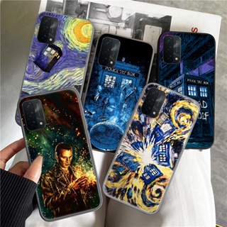 เคสโทรศัพท์มือถือแบบนิ่ม ลายกล่องหมอ Tardis C226 สําหรับ OPPO A12E A15 A15S A53S A55 A56 A53 A32 A16 A16S A54S A54 A8 A31