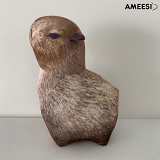 Ameesi ตุ๊กตานุ่ม รูปการ์ตูนสัตว์ Capybara ขนปุย PP ของเล่นสําหรับเด็ก ของขวัญวันเกิด คริสต์มาส